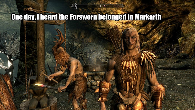 Illustration for article titled Okay, Maybe The High King of Skyrim Can Be A Nice Guy. Sorta.